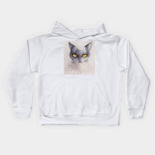 A simple Cat Kids Hoodie